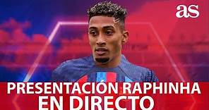 RAPINHA EN DIRECTO| PRESENTACIÓN como nuevo jugador BARCELONA I Diario AS