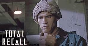 Quaid Removes The Tracking Device From His Head | Total Recall