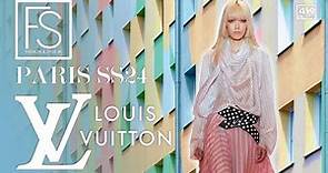 LOUIS VUITTON French Luxury Fashion SS24 Paris Fashion Week 4K feat Rianne Van Rompaey,Mona Tougaard