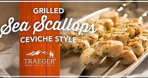 Grilled Sea Scallops Recipe by Traeger Grills