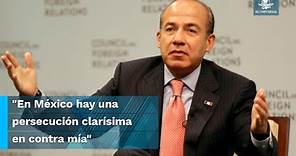 Felipe Calderón habla por primera vez tras veredicto contra García Luna
