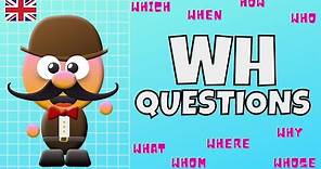WH QUESTIONS - INGLÉS PARA NIÑOS CON MR.PEA - ENGLISH FOR KIDS