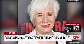 Oscar-winning actress Olympia Dukakis dies at 89