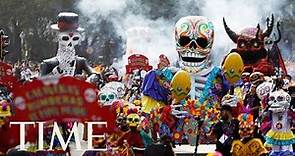 Live Footage As Mexico City Celebrates Día De Los Muertos (Day Of The Dead) | TIME