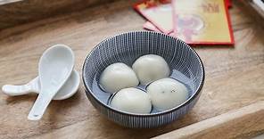 How to Make Black Sesame Tang Yuan | Chinese Glutinous Rice Balls 黑芝麻湯圓 (Recipe)