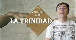 Masaccio La Trinidad. Nace la Perspectiva Geométrica