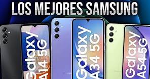 TOP 7 Mejores Celulares Samsung RECOMENDADOS ¿Que Galaxy comprar?