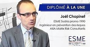 ESME Sudria - Diplômé à la Une : Joël Chopinet, Ingénieur Prévention des Risques chez AXA MATRIX