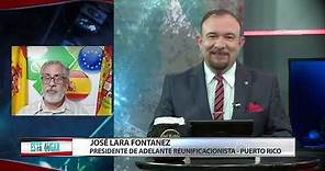 José Lara (Adelante Reunificacionistas) en 'Este es tu lugar TV'
