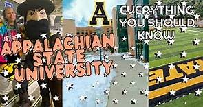 EVERYTHING YOU NEED to know about APPALACHIAN STATE UNIVERSITY | Housing, Football, Campus and etc.