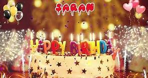 SARAN Birthday Song – Happy Birthday Saran