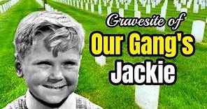 Famous Grave Of Child Star JACKIE COOPER At Arlington National Cemetery
