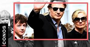 El descuido de Liam Neeson con sus hijos | íconos