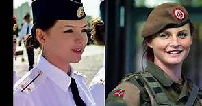 The Most Beautiful military women soldiers
