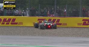 Fernando Alonso crash brings out safety car