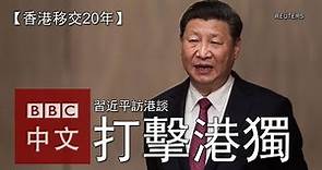 香港主權移交20年：習近平表揚梁振英政府打擊「港獨」