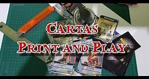 Como hacer cartas print and play (pnp)