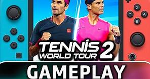 Tennis World Tour 2 | Nintendo Switch Gameplay