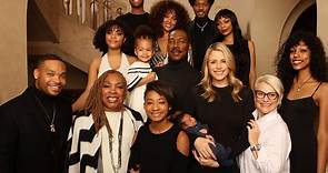 Eddie Murphy and all TEN of his kids – including Mel B’s daughter Angel – pose for the first time ever