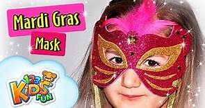 Masquerade Masks - Mardi Gras Mask | DIY by Creative Mom