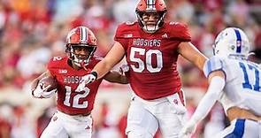 Indiana football's Donaven McCulley, Zach Carpenter named All-Big Ten Honorable Mention