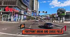 Footprint Center and Chase Field - Home of the Phoenix Suns and Arizona Diamondbacks