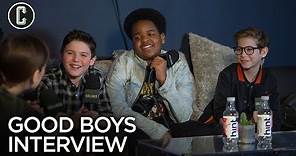 Good Boys Cast Interview: Jacob Tremblay, Brady Noon, Keith L. Williams