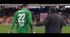 Benevento - Milan 2-2 (3 December 2017) Alberto Brignoli outstanding GOAL