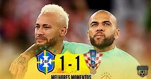 Brasil x Croácia | Melhores momentos | HD | Copa 2022