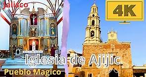 Ajijic Iglesia | Parroquia San Andrés Apóstol | 4K Walking Tour | Pueblo Magico | Jalisco | Mexico