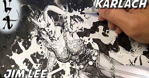 Jim Lee drawing Karlach (Part 2)