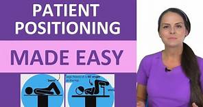 Patient Positioning Nursing Care | Nursing Fundamentals Next Generation NCLEX Review