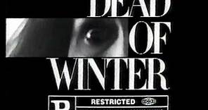 Dead of Winter 1987 TV trailer