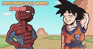 Spiderman en el Mundo Kawaii