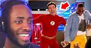 Brandon McKnight (Chester) Reacts To The Flash BLOOPERS!
