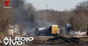 Ohio se encuentra en estado de emergencia por el descarrilamiento de un tren