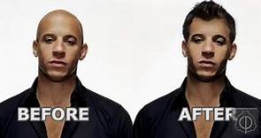 Vin Diesels New Hair style | Fast and Furious New Look | CrazyPhotoshopping Tutorial
