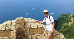 Il Sentiero degli Dei • Percorso completo Bomerano - Positano • Costiera Amalfitana