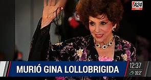 🚨Murió la reconocida actriz italiana Gina Lollobrigida