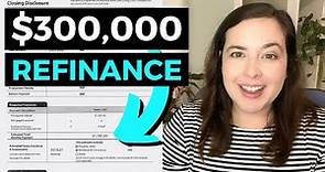 $300,000 Home Mortgage Refinance Closing Costs Explained