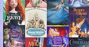 Here's How You Can Stream All of the Disney Princess Movies in Order