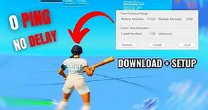 How To Use Timer Resolution On Fortnite *INSANE*
