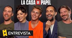 LA CASA DE PAPEL (T5) | Entrevista a Úrsula Corberó, José Manuel Poga y Pedro Alonso