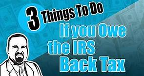 How to Get IRS Back Taxes Forgiveness 3 Different Ways [IRS Back Taxes Help] #backtax