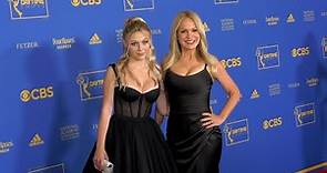 Alyvia Alyn Lind and Barbara Alyn Woods 49th Annual Daytime Emmy Awards Red Carpet Fashion