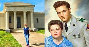 Elvis & Gladys Presley Original Burial Location Forest Hill Cemetery Memphis Tennessee