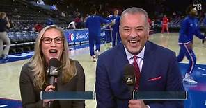 Kate Scott Kicks Off Tenure as Sixers' New Play-by-Play Broadcaster