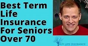 Term Life Insurance For Seniors 70 And Older [Rates Revealed]