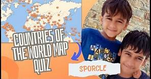 Ultimate Countries of the World Map Quiz on Sporcle | Test Your Global Knowledge!