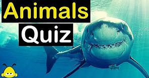Animal Quiz Trivia (DISCOVER The Animal Kingdom) - 20 Questions & Answers - 20 Fun Facts